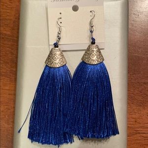 Tasseled earrings